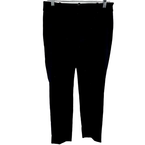 J. Crew Cameron Cropped Pants Slim Fit High Rise Straight Leg Ankle Navy 6 - Picture 2 of 6